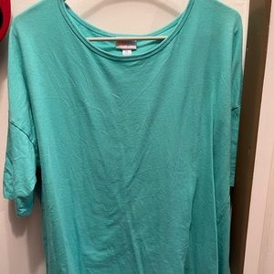 Teal tunic like shirt